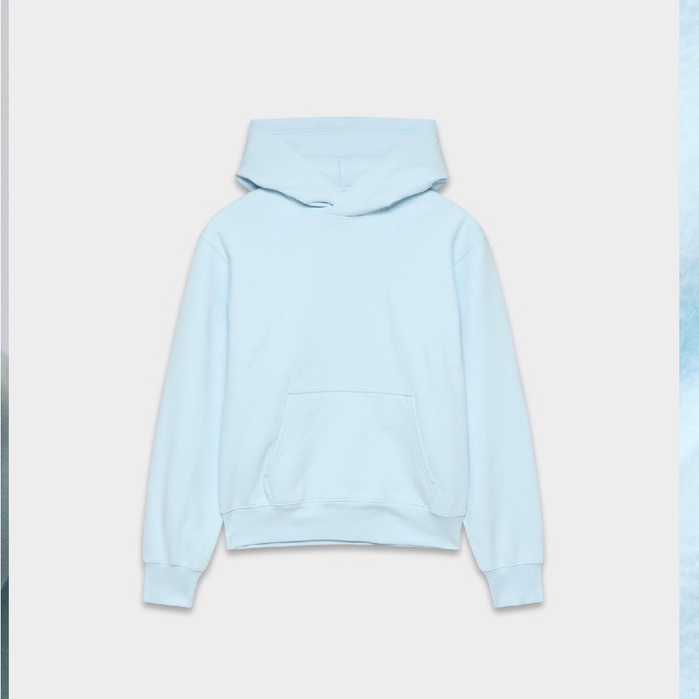 Aritzia Light Blue Classic Pullover Hoodie VILLA BLUE